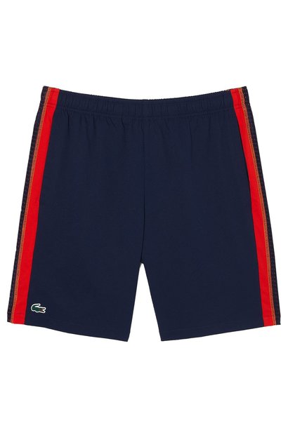 Lacoste Short Blauw Rood Heren