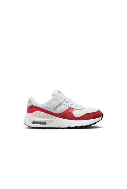 Nike Sneakers Air Max System Wit / Rood Kinderen