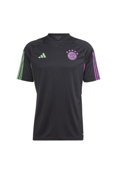 Adidas Shirt Training FC Bayern München 2023/24 Zwart Heren