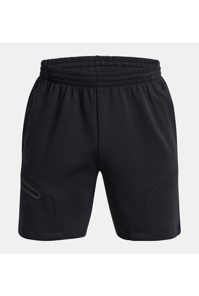 Under Armour Short Unstoppable Fleece Zwart Heren