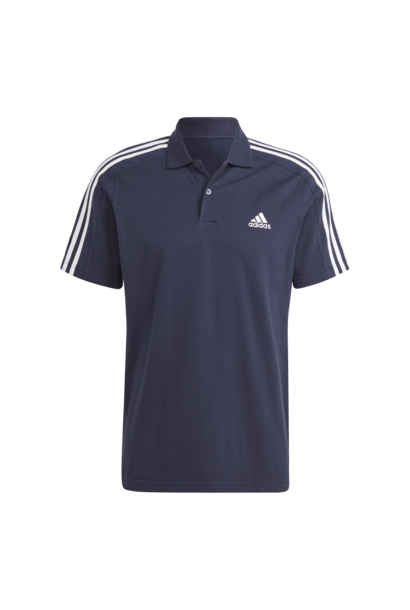 Adidas Polo 3-Stripes Donker Blauw Heren