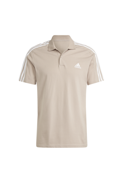 Adidas Polo 3-Stripes Beige Heren