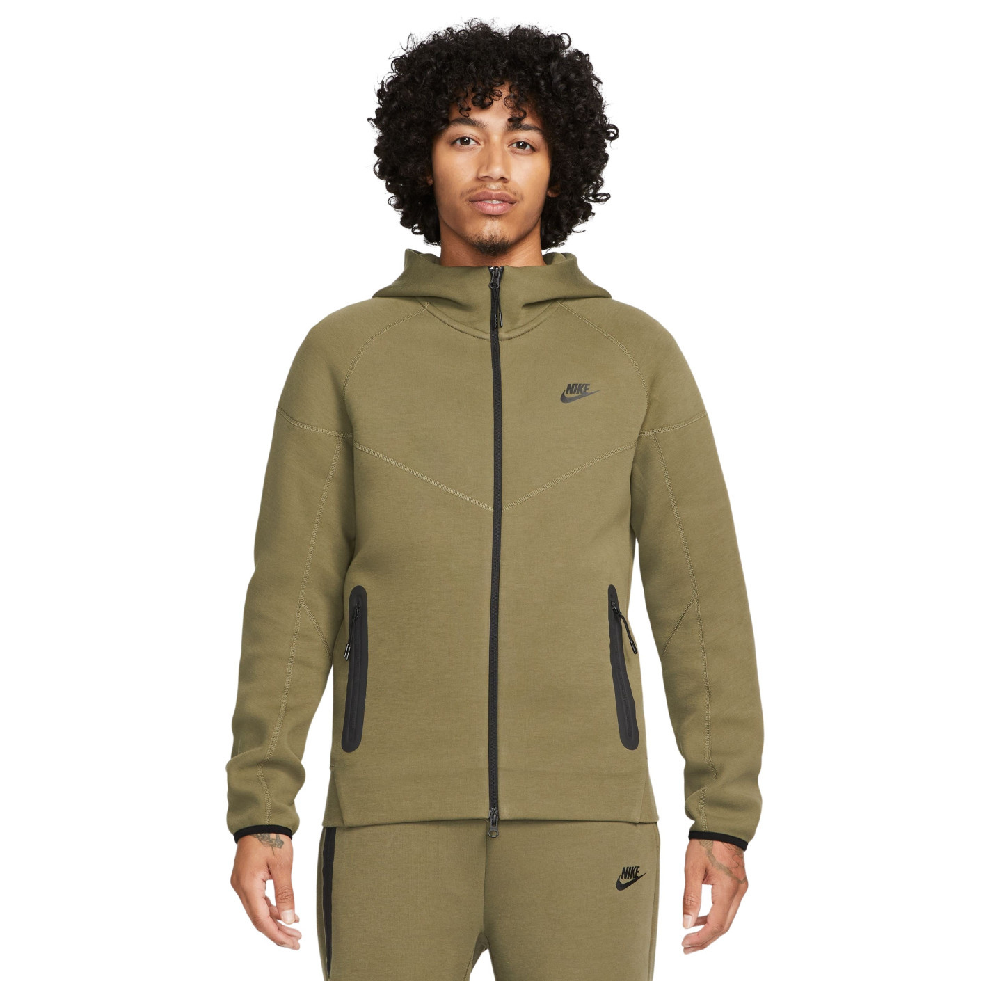 Nike Jacket Tech Fleece Groen Heren-1