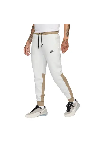 Nike Pant Tech Fleece Wit / Beige Heren