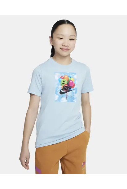 Nike T-shirt Balloons Licht Blauw Kinderen