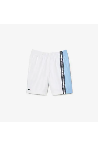 Lacoste Short Wit / Blauw Heren