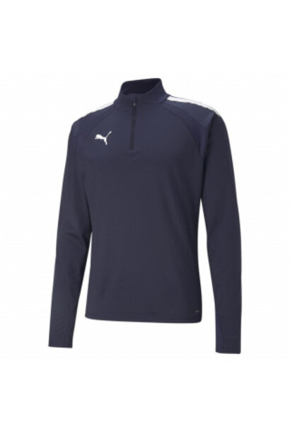 Puma Trainingstop TeamLiga Zip Donker Blauw Heren