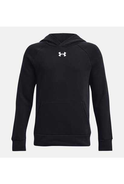 Under Armour Hoodie Rival Fleece Small Logo Zwart Kinderen