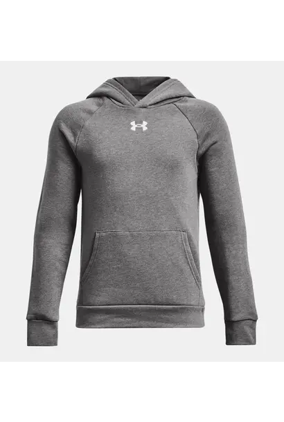 Under Armour Hoodie Rival Fleece Small Logo Grijs Kinderen