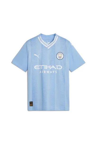 Puma Shirt Manchester City Thuis 2023/24 Licht Blauw Kinderen