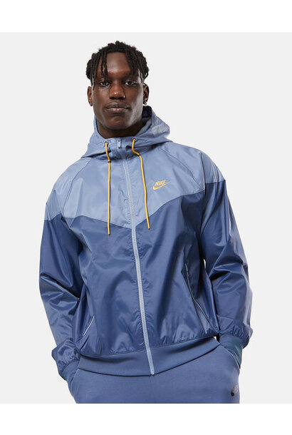 Nike Windrunner Blauw / Geel Heren