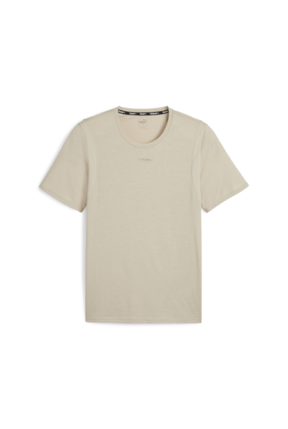 Puma T-Shirt Fit Triblend Ultrabreathe Beige Heren