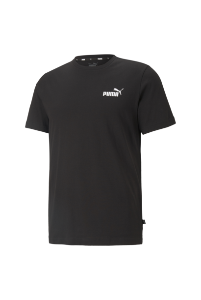 Puma T-Shirt Essential Small Logo Zwart Heren