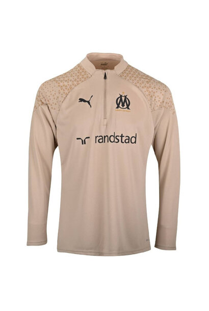 Puma Trainingstop Olympique Marseille 2023/24 Beige Heren