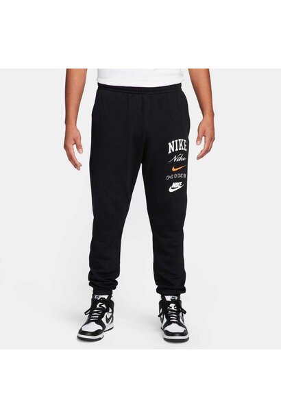 Nike Pant Club Fleece Cuffed Zwart Heren