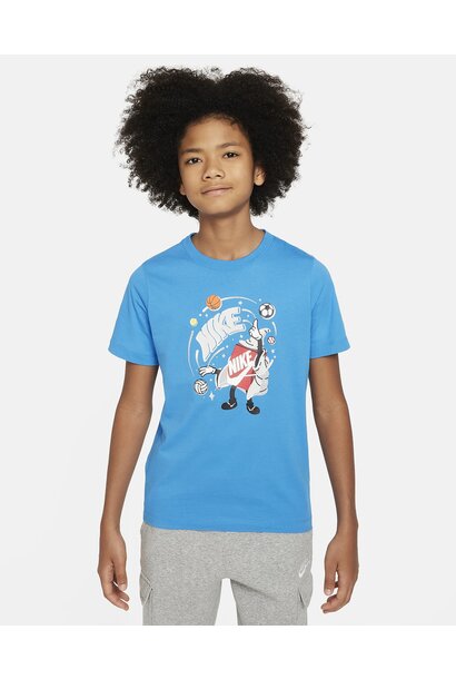 Nike T-Shirt Sportswear Blauw Kinderen