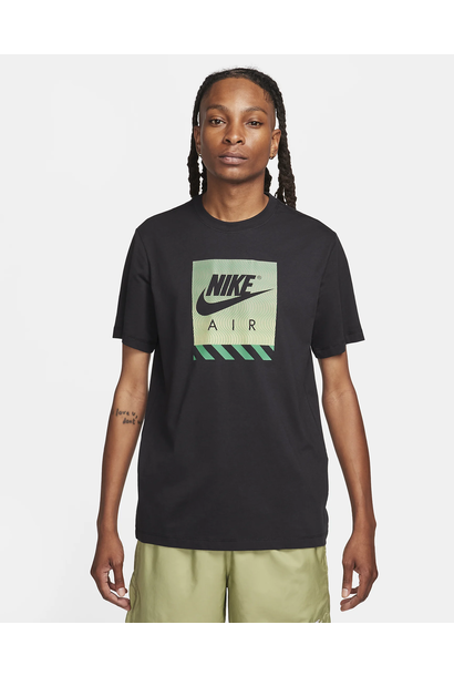 Nike T-Shirt Sportswear Zwart / Groen Heren
