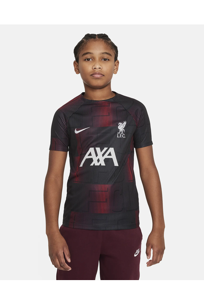 Nike Shirt Pre-Match Liverpool 2023/24 Zwart Kinderen