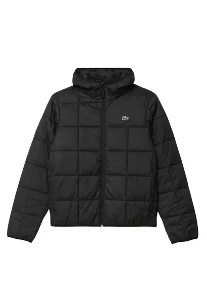 Lacoste Jacket Puffer Zwart  Heren