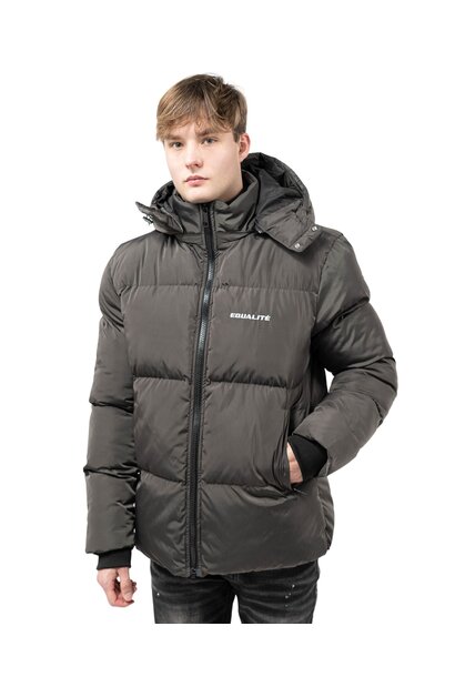 Equalité Jacket Essential Puffer Antraciet