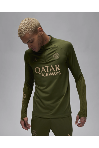 Nike Trainingstop Paris Saint-Germain 2023/24 Groen Heren