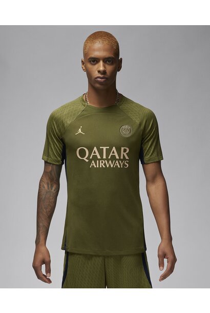 Nike Shirt Training Paris Saint-Germain 4e Jordan 2023/24 Groen Heren