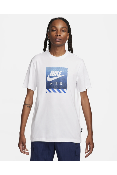 Nike T-Shirt Sportswear Air Wit / Blauw  Heren