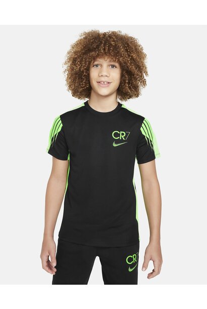 Nike T-Shirt Player Edition CR7 Zwart / Groen Kinderen
