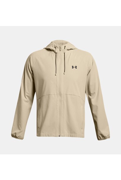 Under Armour Windbreaker Stretch Woven Beige Heren