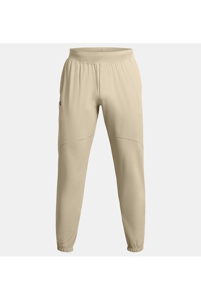 Under Armour Pant Stretch Woven Beige Heren