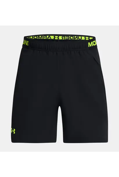 Under Armour Short Vanish Woven 6 Zwart / Geel Heren