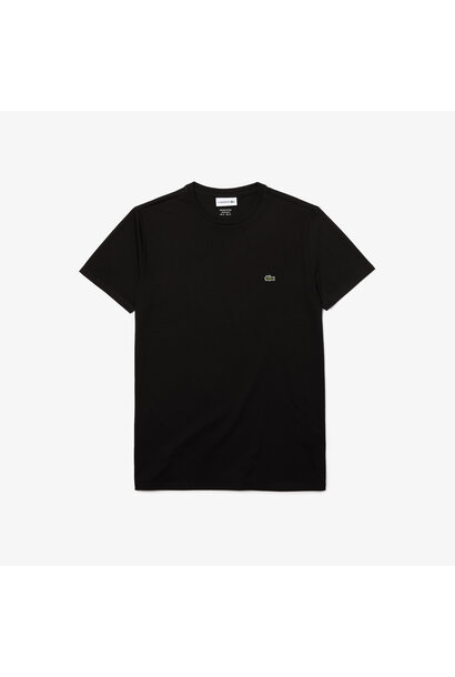 Lacoste T-Shirt Zwart Heren