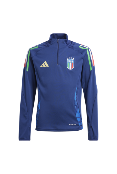 Adidas Trainingstop Italië 2023/24 Blauw Kinderen