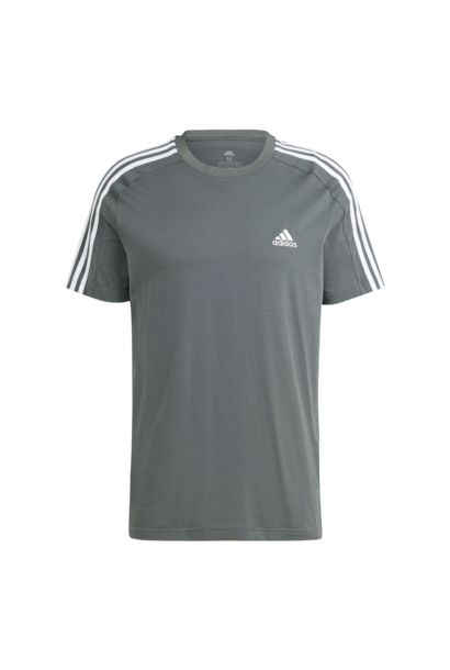 Adidas T-Shirt 3-Stripes Grijs Heren