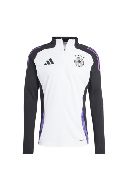 Adidas Trainingstop Duitsland  2024 Wit / Zwart Heren