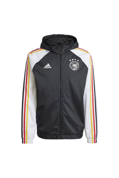 Adidas Windbreaker DNA Duitsland 2024 Zwart / Wit Heren