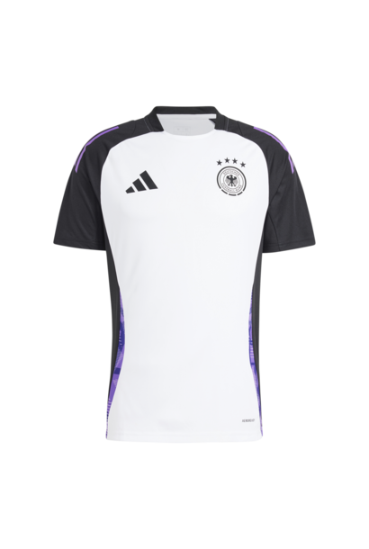 Adidas Shirt Training Duitsland EK 2024 Wit / Zwart Heren