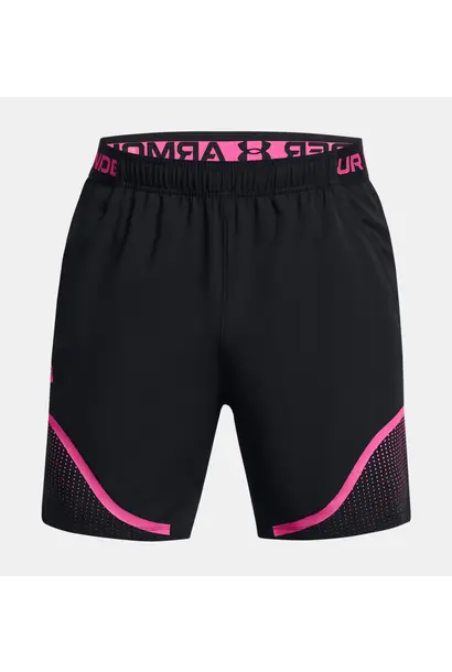 Under Armour Short Vanish Woven 6 Graphic Zwart / Roze Heren