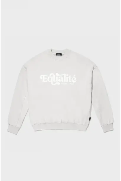 Equalité Sweater Deli Oversized Licht Grijs