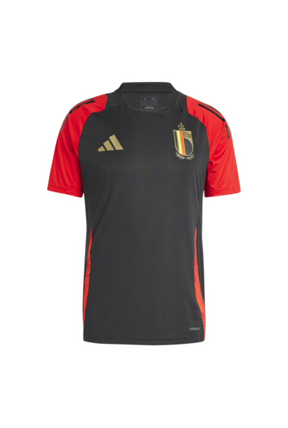 Adidas Shirt Training België 2024 Zwart / Rood Heren