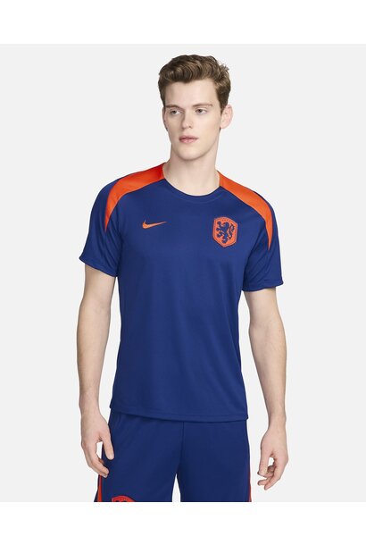 Nike Shirt Training Nederland 2024 Blauw Heren