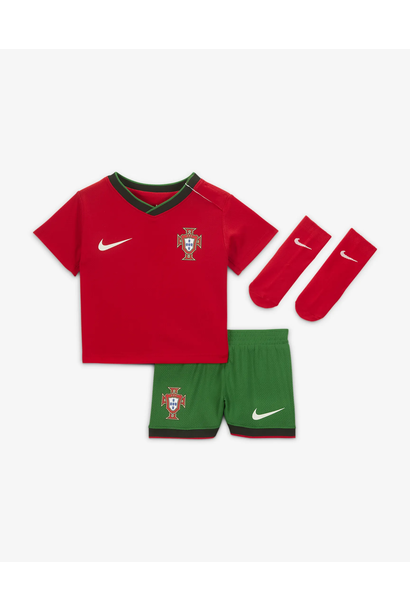 Nike Tenue Portugal 2024 Rood / Groen Baby