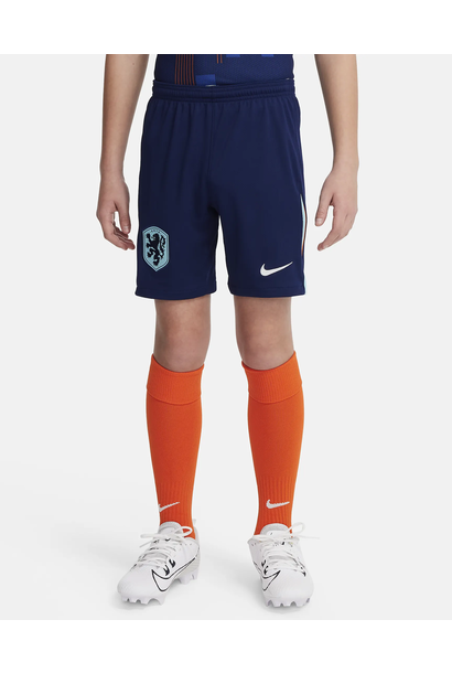 Nike Short Nederland Uit 2024 Blauw Kinderen