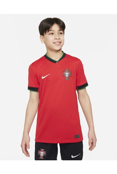 Nike Shirt Portugal Thuis 2024 Rood Kinderen