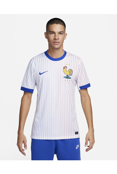 Nike Shirt Frankrijk Uit 2024 Wit Heren