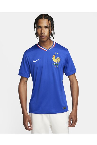 Nike Shirt Frankrijk Thuis 2024 Blauw  Heren