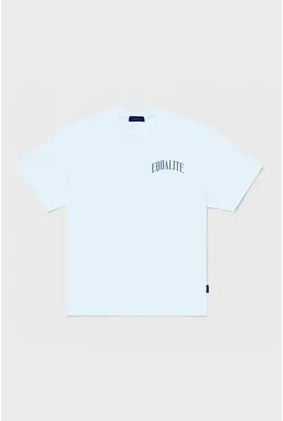 Equalité T-Shirt Oliver Oversized Licht Blauw / Blauw