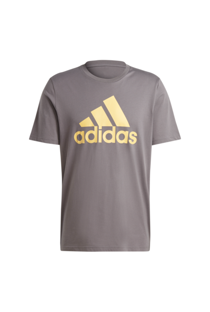 Adidas Shirt Big Logo Bruin / Geel Heren