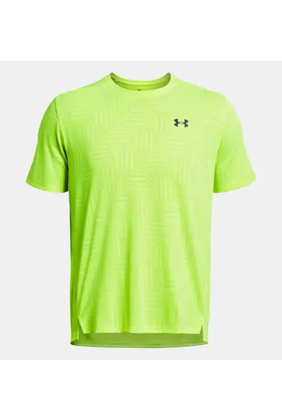 Under Armour Shirt Tech Vent Geotessa Geel Heren