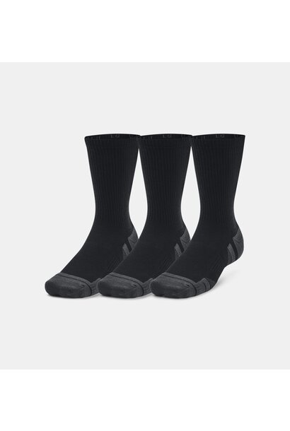 Under Armour Socks Tech 3-Pack Zwart / Grijs